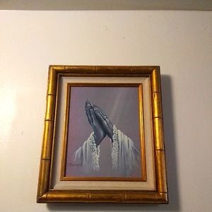 "RARE"  ELAINE DUNGILL AFRICAN AMERICAN WOMAN PRAYING HANDS 🙏🏽